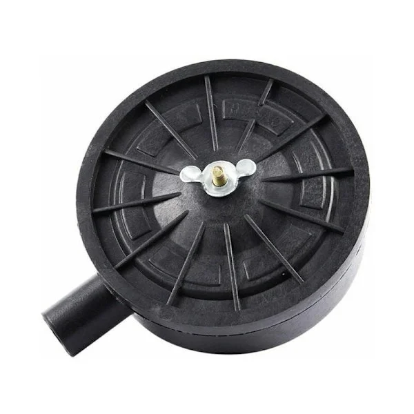 Luftfilter Kompressor Filtrering Ljuddämpare 20mm Hankontakt Svart, DEBUNS