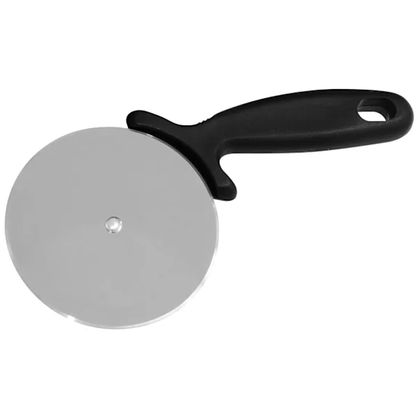 Fackelmann Fm Professional 21698 Pizzahjul, Pizzaskärare, Pizzaskärare, Pizzahjul, Rostfritt stål, Plast, Svart, Silver, 21 Cm x 10 Cm x 1.5
