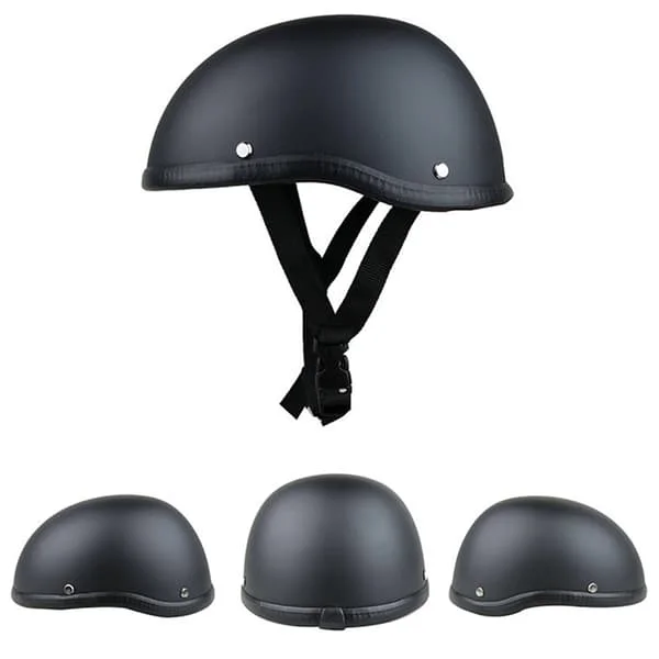 Motorcycle Half Helmet, Lightweight Helmet with Enhanced Ventilation System, DOT Approved Safety Design for Adult Riders, Aerodynamic Half Helmet