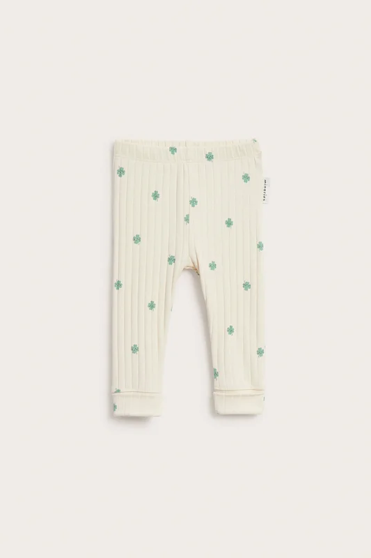 Kappahl | Ribbade leggings Beige 62 | Barn