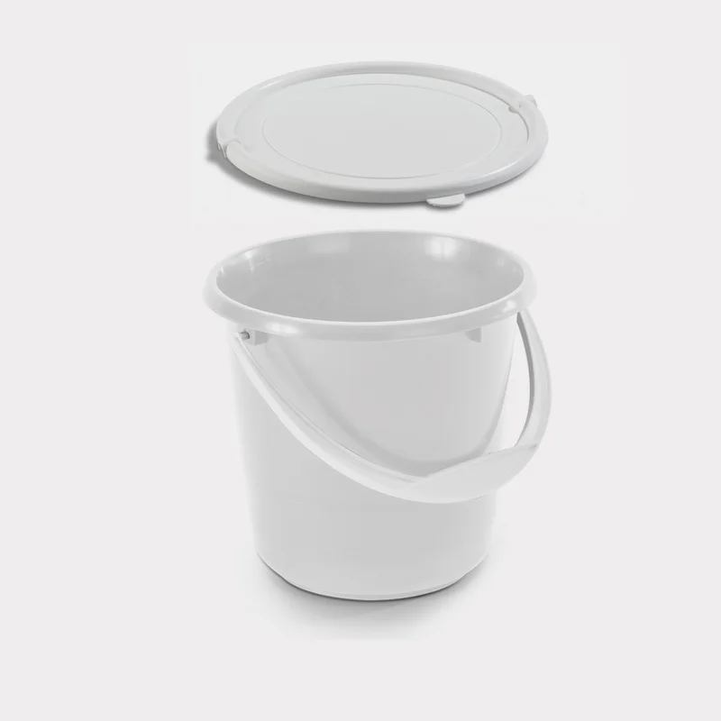 Spand med låg Nordiska Plast, hvid, 5 liter - Jachtowa