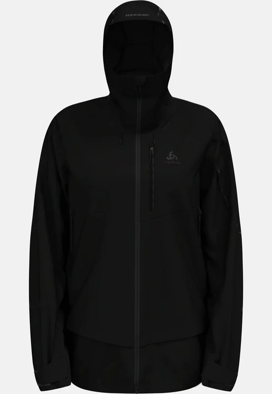 Odlo X-Alp 3L Skijacke für Damen, M, schwarz