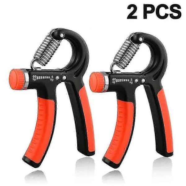 Grip Strength Trainer (justerbar), Håndgrepstrener, Underarmsøvelse, Finger Strength Trainer, Håndledds- og underarmsgrepstrening - Hjemmegym Exe