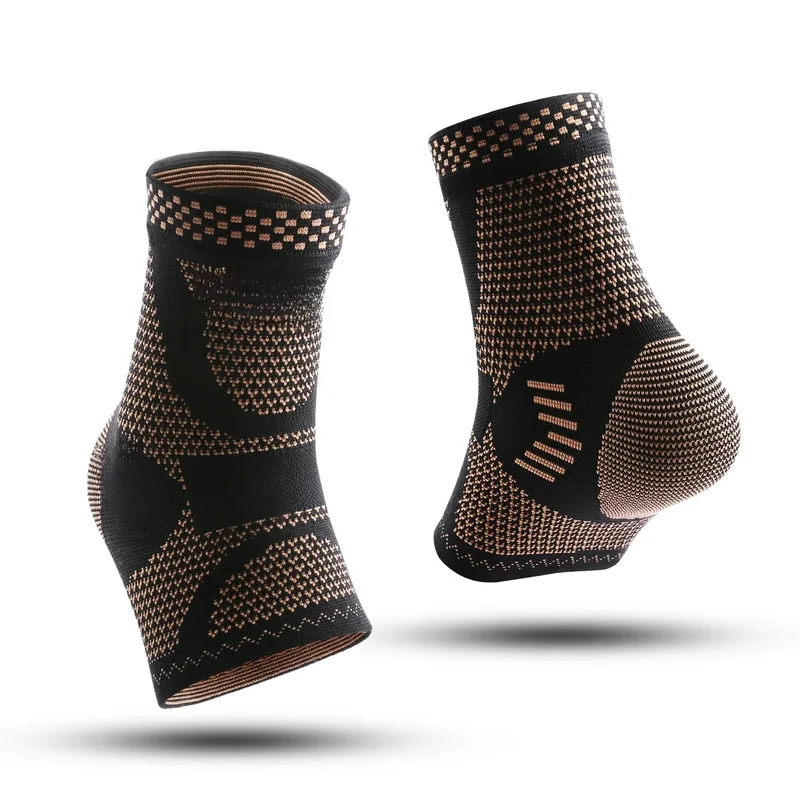 AliExpress - 1/2-teilige Knöchelbandage aus Kupfer, Kompressionsbandage zur Knöchelunterstützung für Männer und Frauen, bei Fußschmerzen, verstauchtem