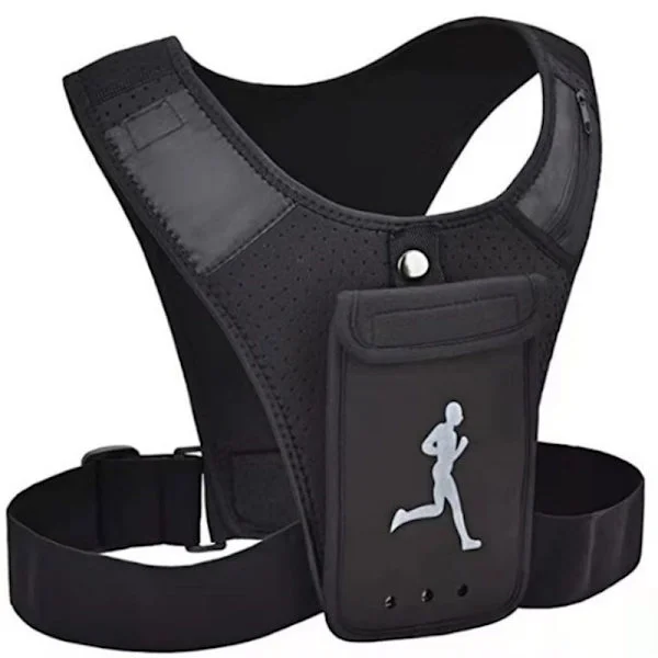 Posture Correcting Running Belt with Phone Holder