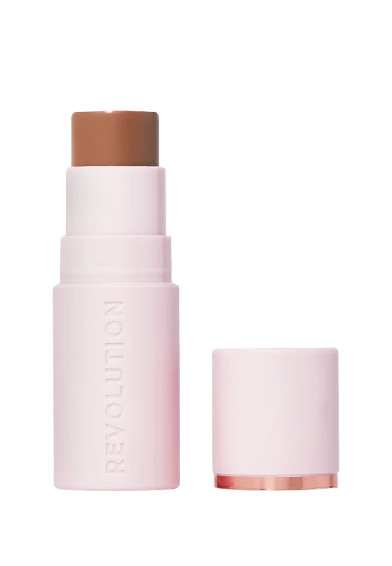 Revolution Skin Silk Bronzer Stick Highlighter Dam Brun 4,5G