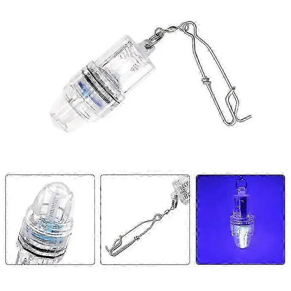 Ny 2026 Deep Drop LED Fiske Ljus Fiske Drag Lampa Undervattens Fiske Drag Lampa Hk Blå