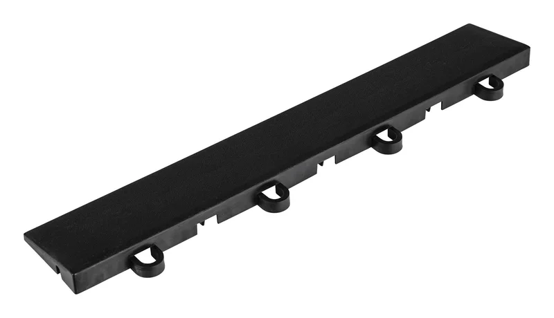 PELA 532238 Kantlist till garagegolv, 10-pack Svart, Verkstad & fordon