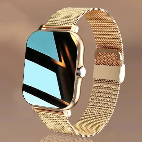 2022 Ny dam Smartwatch Herr 1,69" Färgskärm Full touch Fitness Tracker