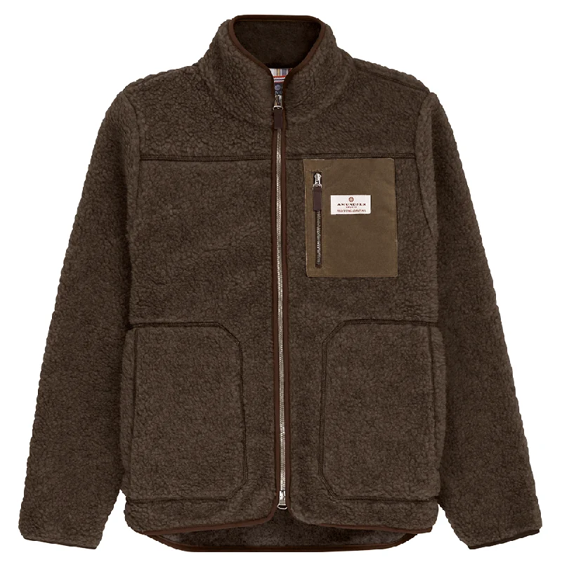 Amundsen Heroes Wool Fleece Jacket Womens Cowboy