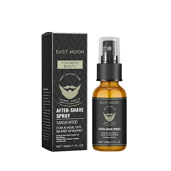 Aftershave Lugnande Spray Herr Skäggvård Lugnande Kylande Hudvårdsspray
