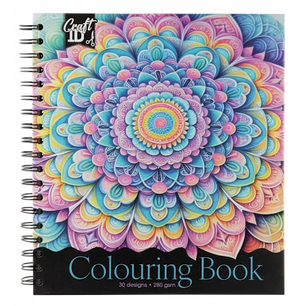 Mandala målarbok med spiralbindning 9788776391546