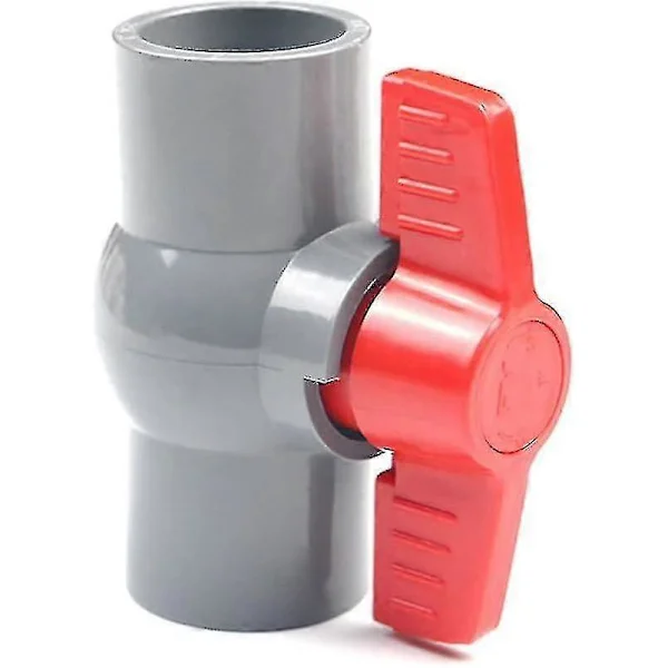 PVC Kulventil, U-PVC Plastventil, Raka Anslutningar För Flödeskontroll Och Stopp (32mm) fo