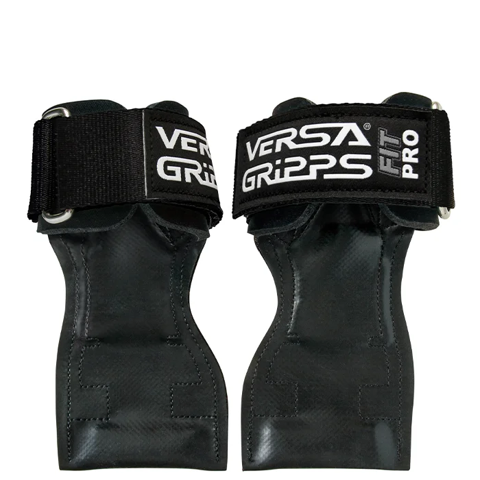 Lifting Straps & greb Versa Gripps FITPRO Midnight Sort - Bodyman.dk