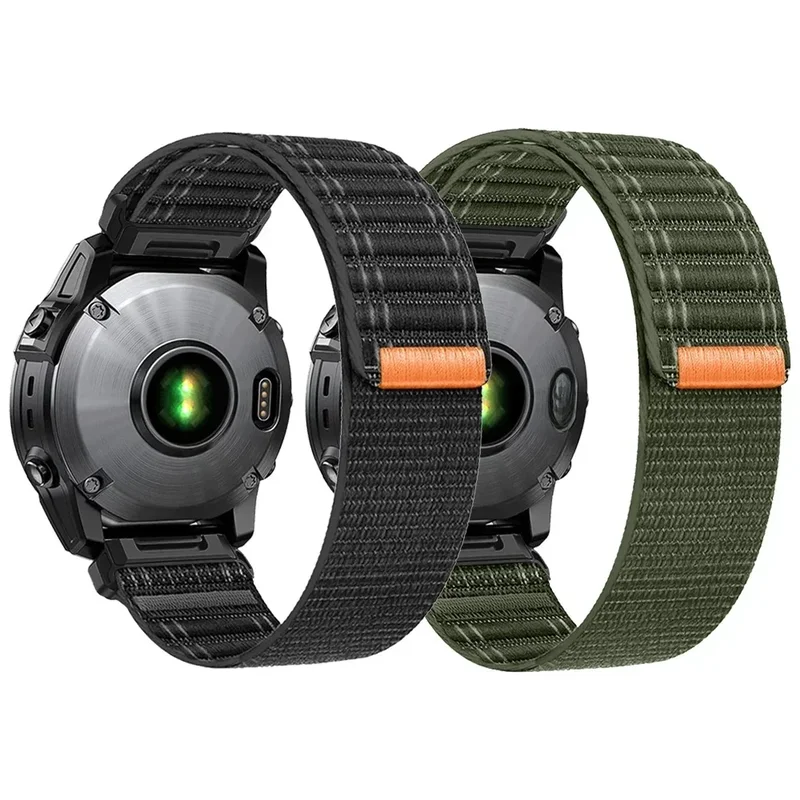 AliExpress - QuickFit – Bracelet en Nylon tissé, 22mm 26mm, pour Garmin Fenix E 8 47mm 51mm 7 7X 6 6X 5 5X Plus/Enduro 3/Epix Pro Gen 2