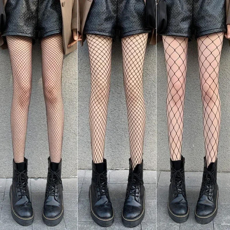AliExpress - Heißer Verkauf Sommer Lolita Fishnet Body Strümpfe Fisch Net Strumpfhosen Mesh Nylon Strumpfhosen Dessous Haut JK Fishnet Taille 