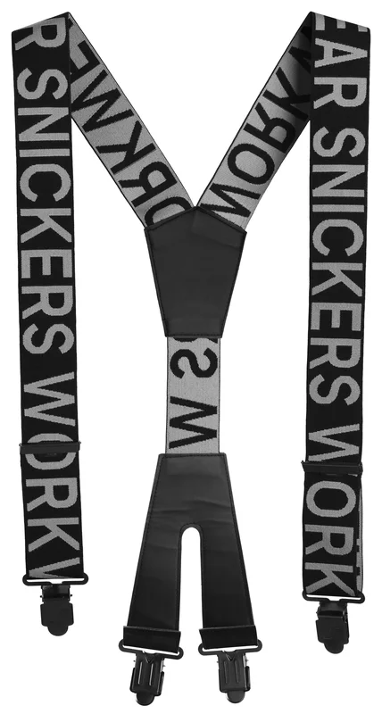 Snickers Workwear 9064 Henkselit harmaa/musta, Vaatteet