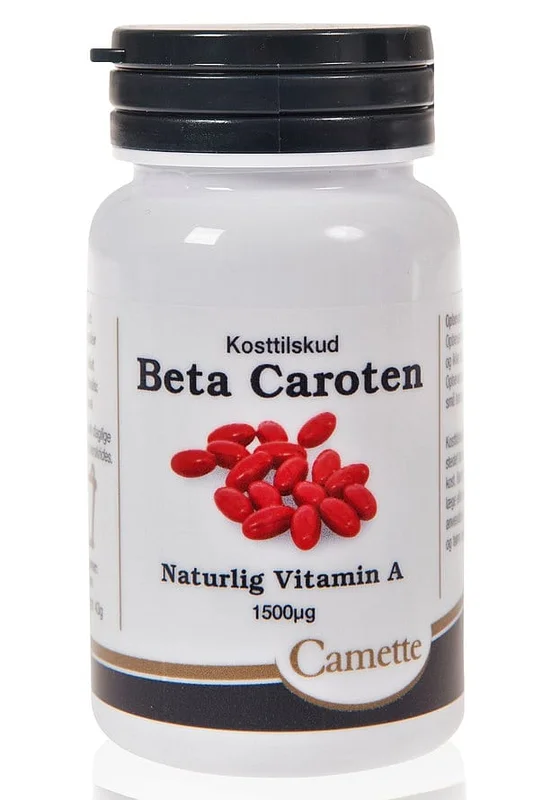 3 for 2 - Bioforce Beta Carotene 100 kaps., Helse & Madvarer, Vitaminer, A-vitamin