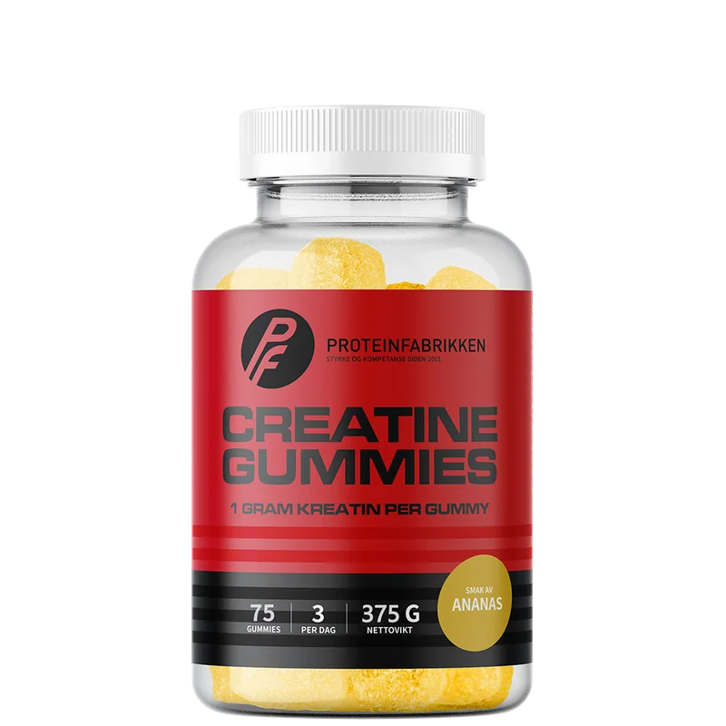 Proteinfabrikken Creatine Gummies 75 gummies Pineapple