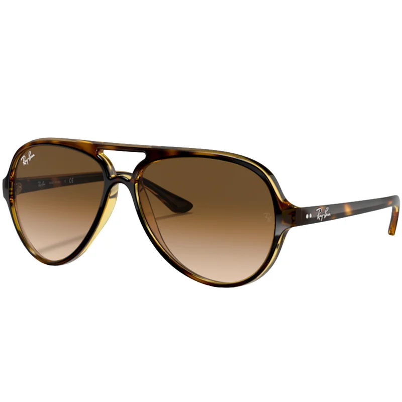 Ray-Ban Cats 5000 Light Havana Clear Gradient Brown