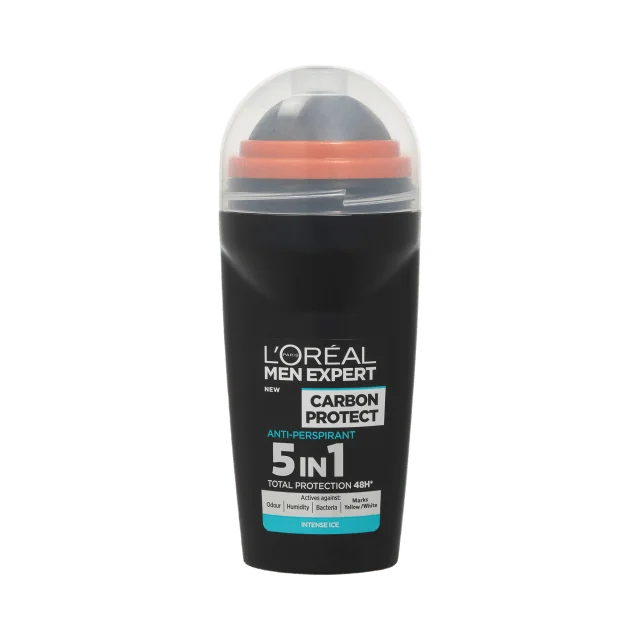 L'Oréal Paris Roll-On Carbon Protect Intense Ice, 50 ml Deo Herr