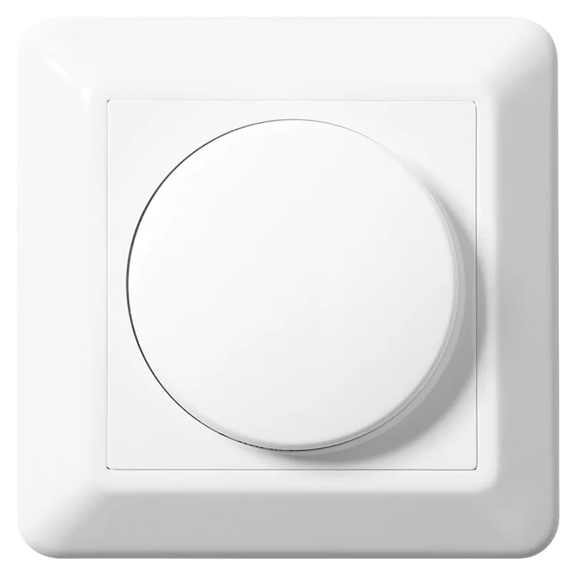 Elko EKO30195 Dimmer 370VA LED RC, RS Renvit, Strömbrytare & vägguttag