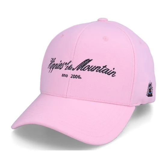 Appertiff - Rosa adjustable Keps - Hippie Script Used Pink Adjustable @ Hatstore