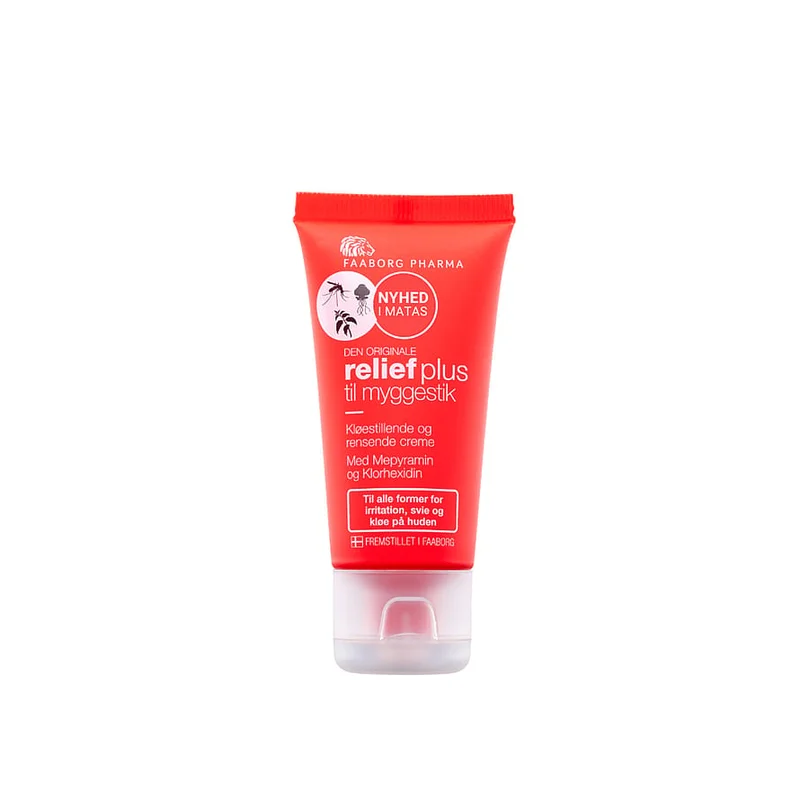 Faaborg Pharma Relief Plus til Myggestik 30 ml, Medicin & Pleje, Lus, Myg & Flåter, Myg