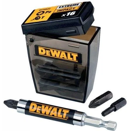Dewalt DT70522T Bitssæt 16 dele, Maskintilbehør & forbrugsvarer