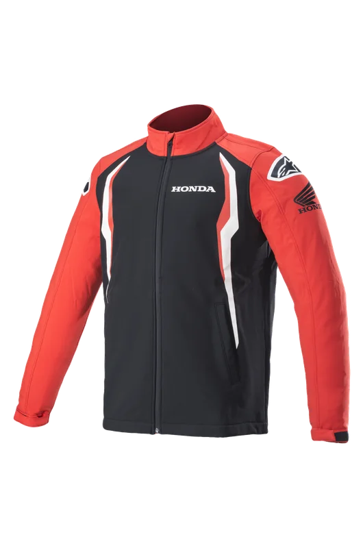 Jachetă Moto Softshell Alpinestars Honda roșu/negru S