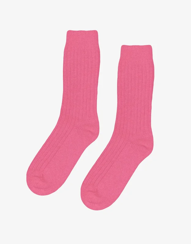 Merino Wool Blend Sock - Bubblegum Pink - 36-40