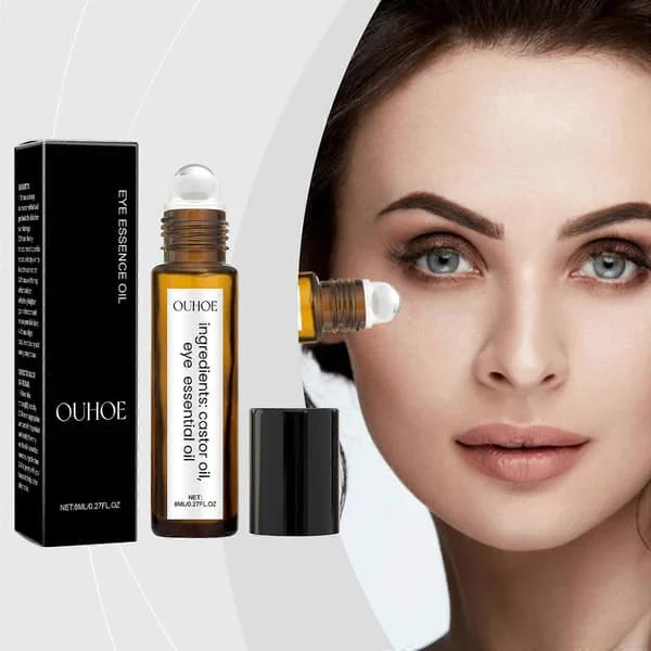 Time Eraser Roller Ball Castor Oil, Castor Oil Frankincense Rollerball, Time Eraser Rollerball for Eyes