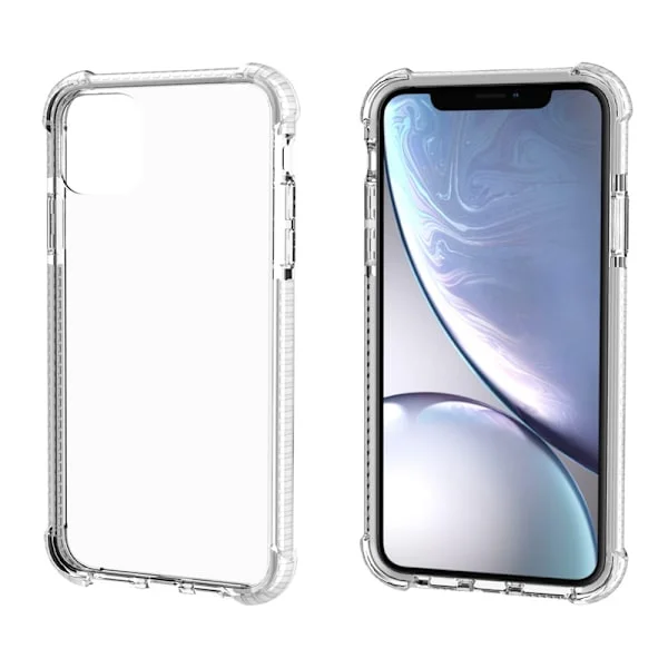 Transparent Stötsäkert iPhone 14 Pro Mobilfodral Transparent iPhone 14 Pro Transparent