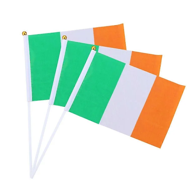 12 st Irländsk Flagga Irland Flagga Pinne Liten Nationell Flagga Pinne Flagga Irland Flaggor