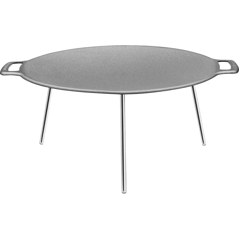 Muurikka Stekeplate 48 cm med Ben' - 'Sølv