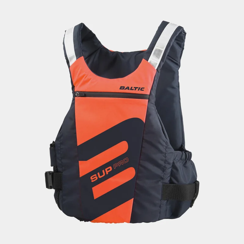 SUP-flytväst Baltic SUP Pro 50N, orange/marin, Small (30 - 50 kg)