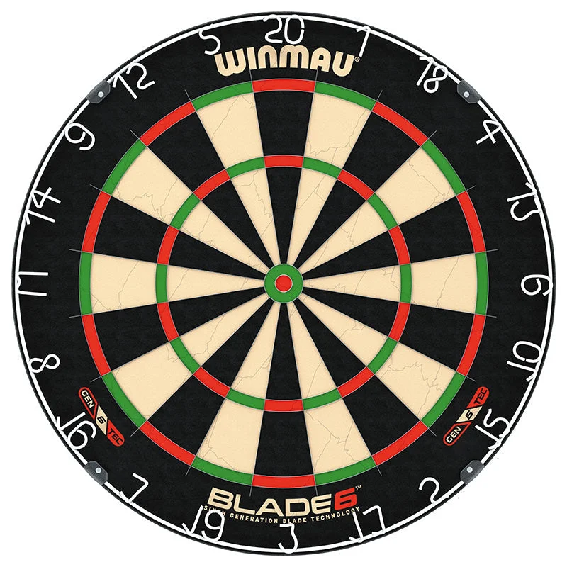 Winmau Blade 6 Dartboard - Professional Bristle Sisal Steel Tip Board
