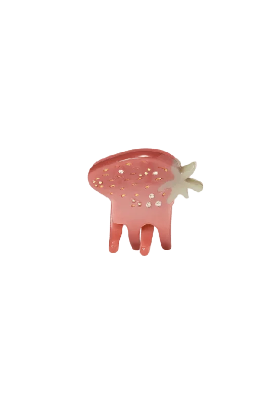 Maanesten Small Strawberry Hairclaw Cranberry Smycken & klockor Dam Röd ONESIZE
