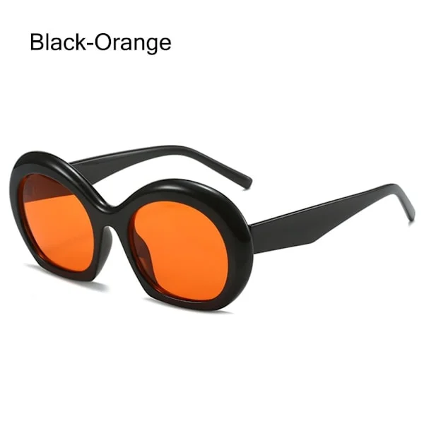 Halfmoon Solbriller Punk Solbriller SORT-ORANGE SORT-ORANGE