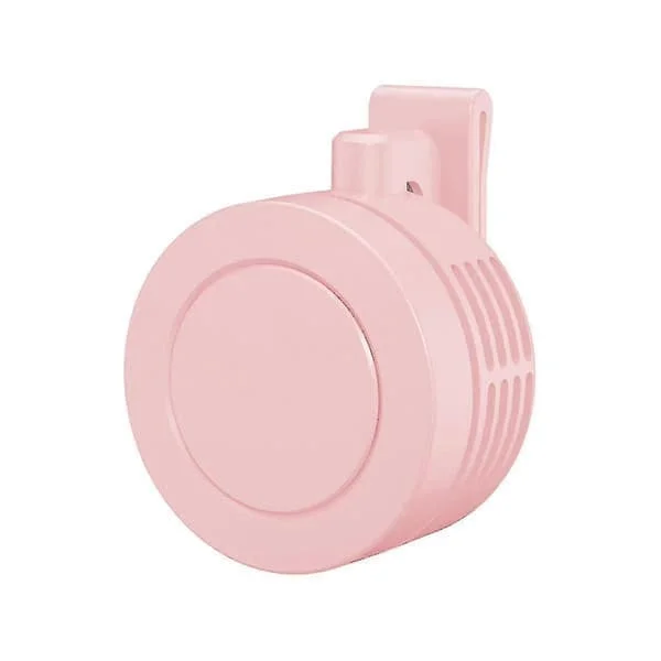 Hängbälte Mini Sommar Utomhus 3 Hastigheter Fläkt USB Uppladdningsbar Fläkt Kylande Bladlös Fläkt Clip-on Kylning