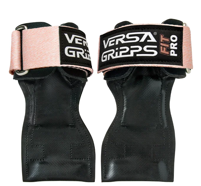 Lifting Straps & greb Versa Gripps FITPRO Peach Bellini - Bodyman.dk
