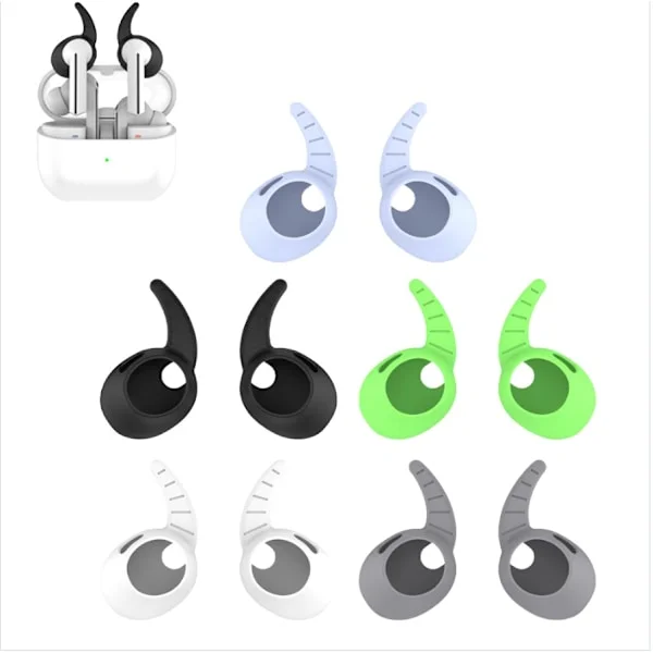 Silicone Earbuds with Ear Wings for Compatible with SAMSUNG Galaxy Buds3 - 5 Pairs, Mixed Colors