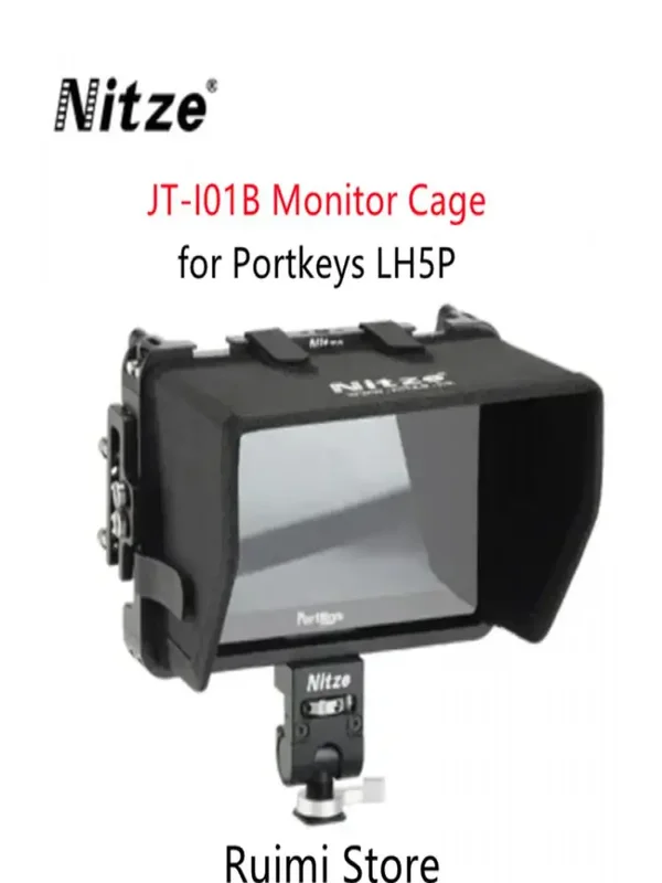 AliExpress - Nitze JT-I01B Monitorkäfig-Kit mit Sonnenschutz für Portkeys LH5P / LH5P II 5,5 Zoll für SAMSUNG T5/T7 SSD, SANDISK 500G/1T SSD