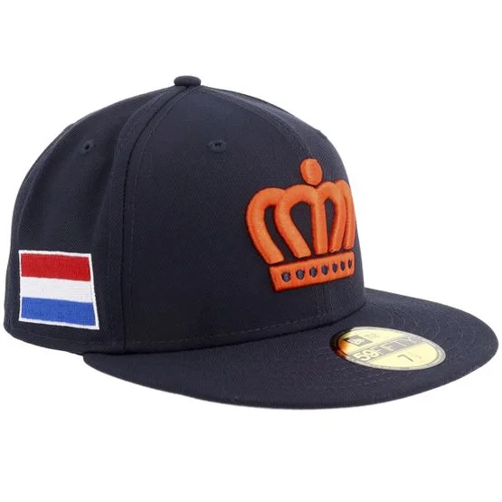 New Era - Blå snapback Caps - Holland 59FIFTY World Baseball Classic 26 Navy Fitted @ Hatstore