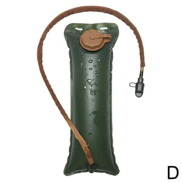 Tre liters vannpose TPU Liner Pipe Utendørs drikke Campingutstyr 3L Sunn myk kolbe Taktisk utstyr