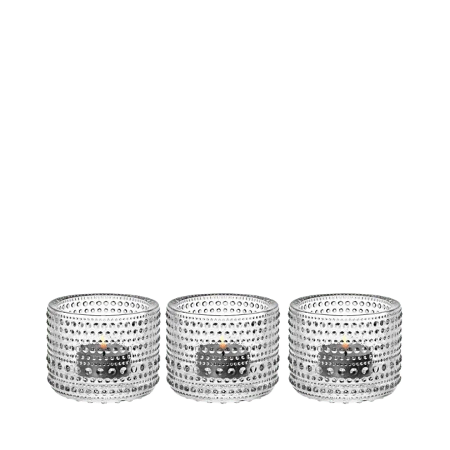 Iittala Ljuslykta Kastehelmi, 3-pack Dekoration 64 MM