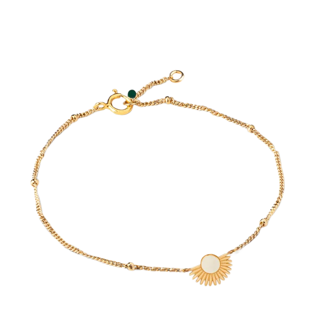 ENAMEL Copenhagen Armband, Soleil Armband Dam Vit ONESIZE