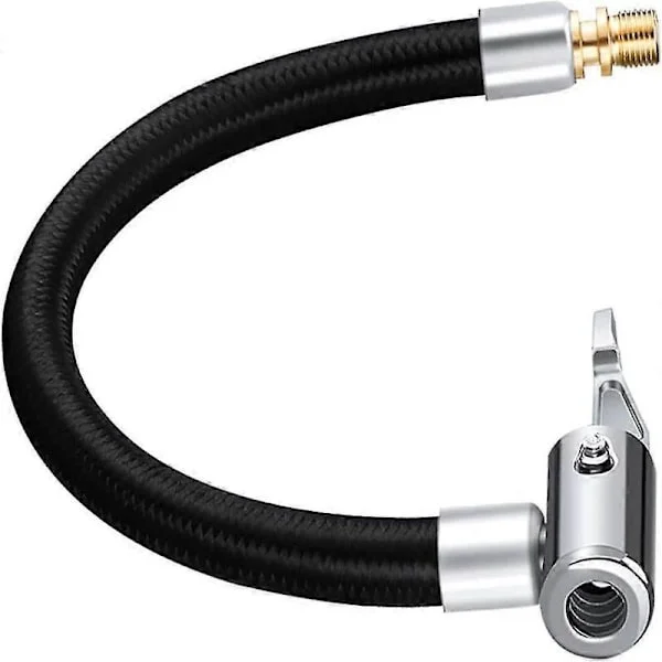 20 cm bilpumpe slange, luftpumpes forlengerslange dekk kompressor slange for å pumpe opp bildekk