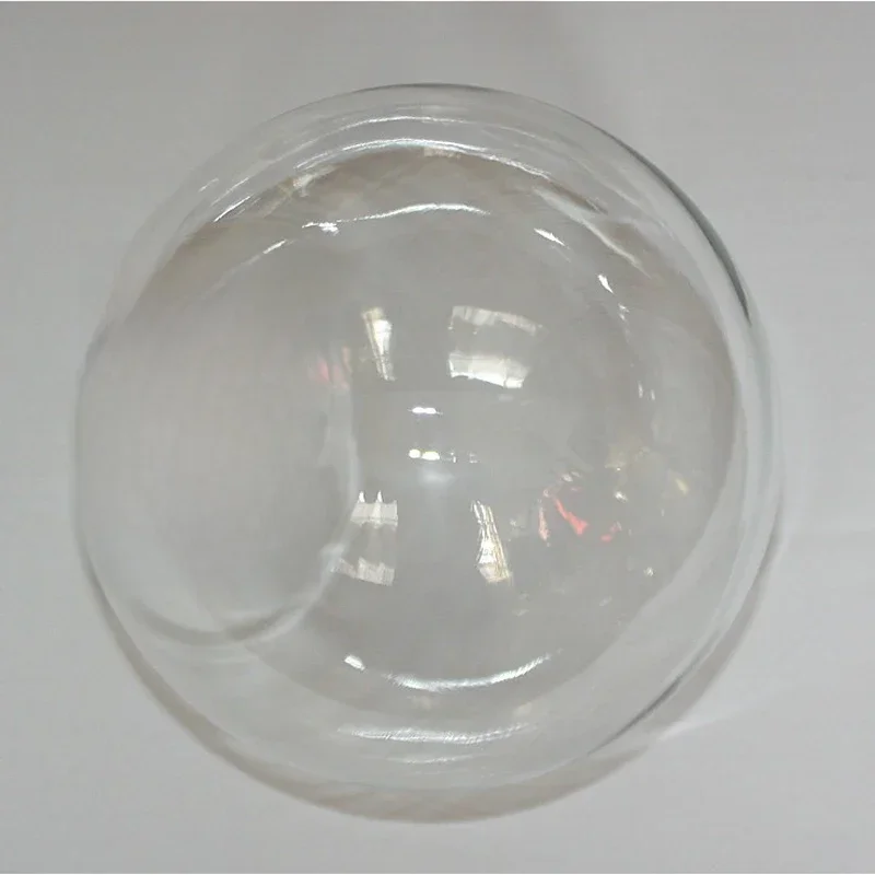 AliExpress - Abat-jour en verre transparent D13cm D15cm D20cm, couvercle de lampe globe pour lustre suspendu, pièces d'abat-jour, accessoire de lampe