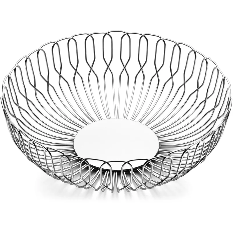Georg jensen Alfredo Brødkurv, Stor - Stål | KitchenOne